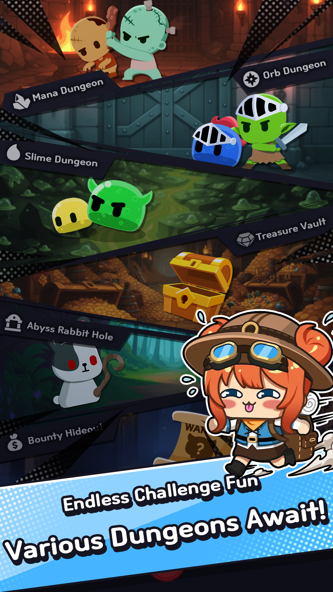PICK ME CHANCE (뽑만추 : 방치된 뽑기기계 RPG'에 대해 알아보세요) screenshot