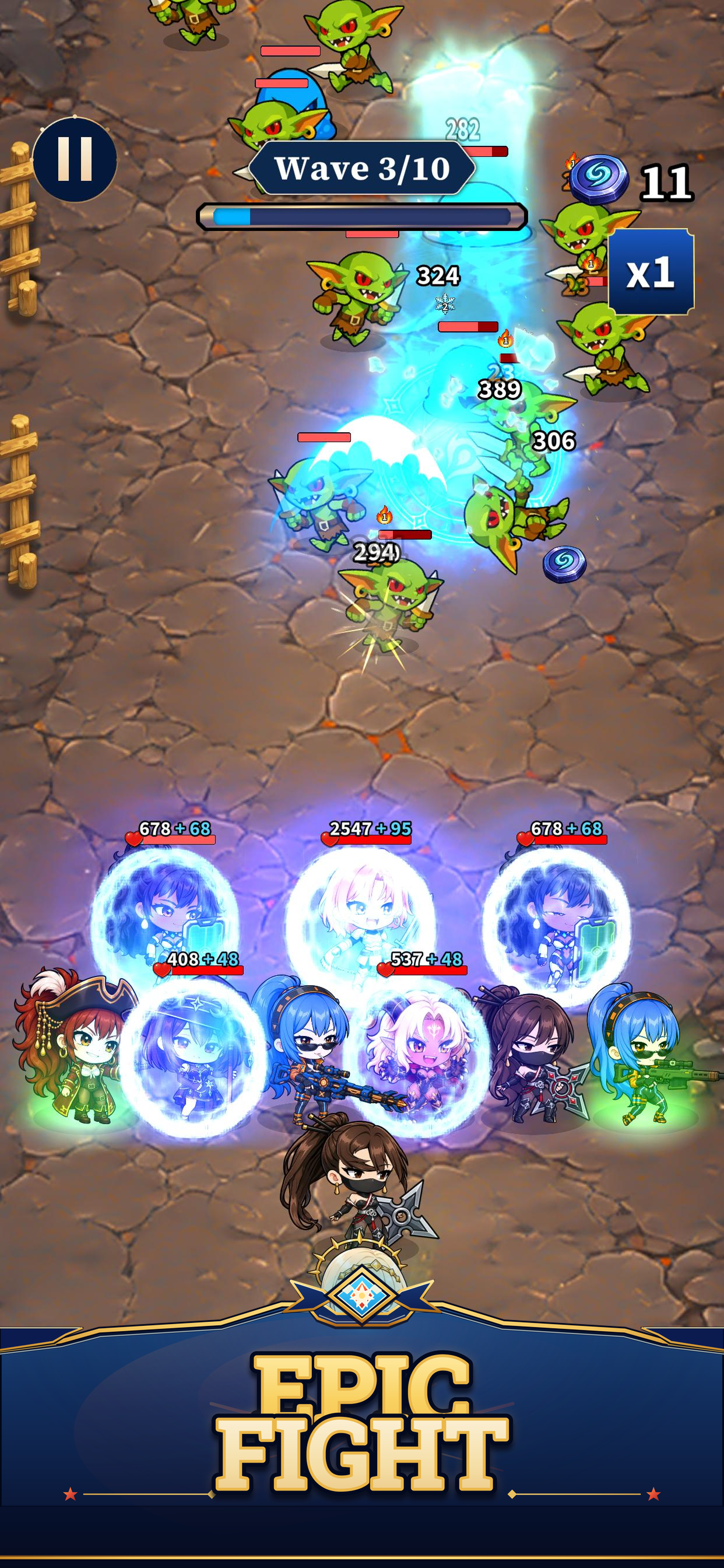 Valkyria Nexus Battle screenshot