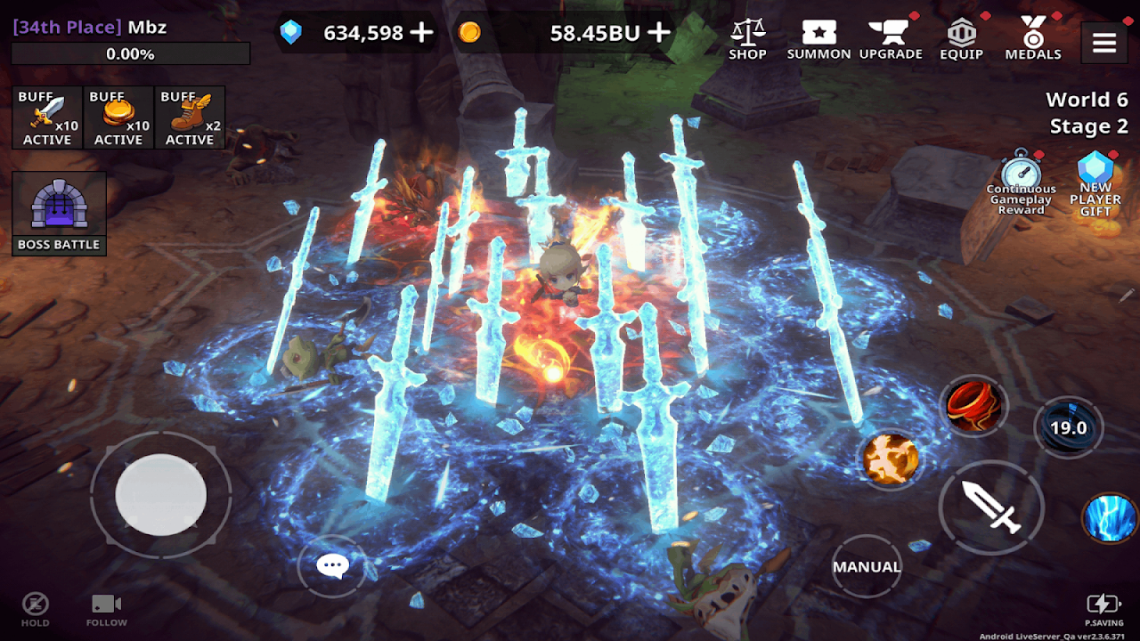 Dungeon Knight Idle screenshot