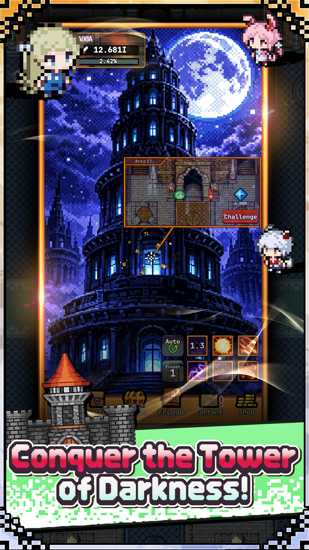 Legend of Witch : Idle RPG screenshot