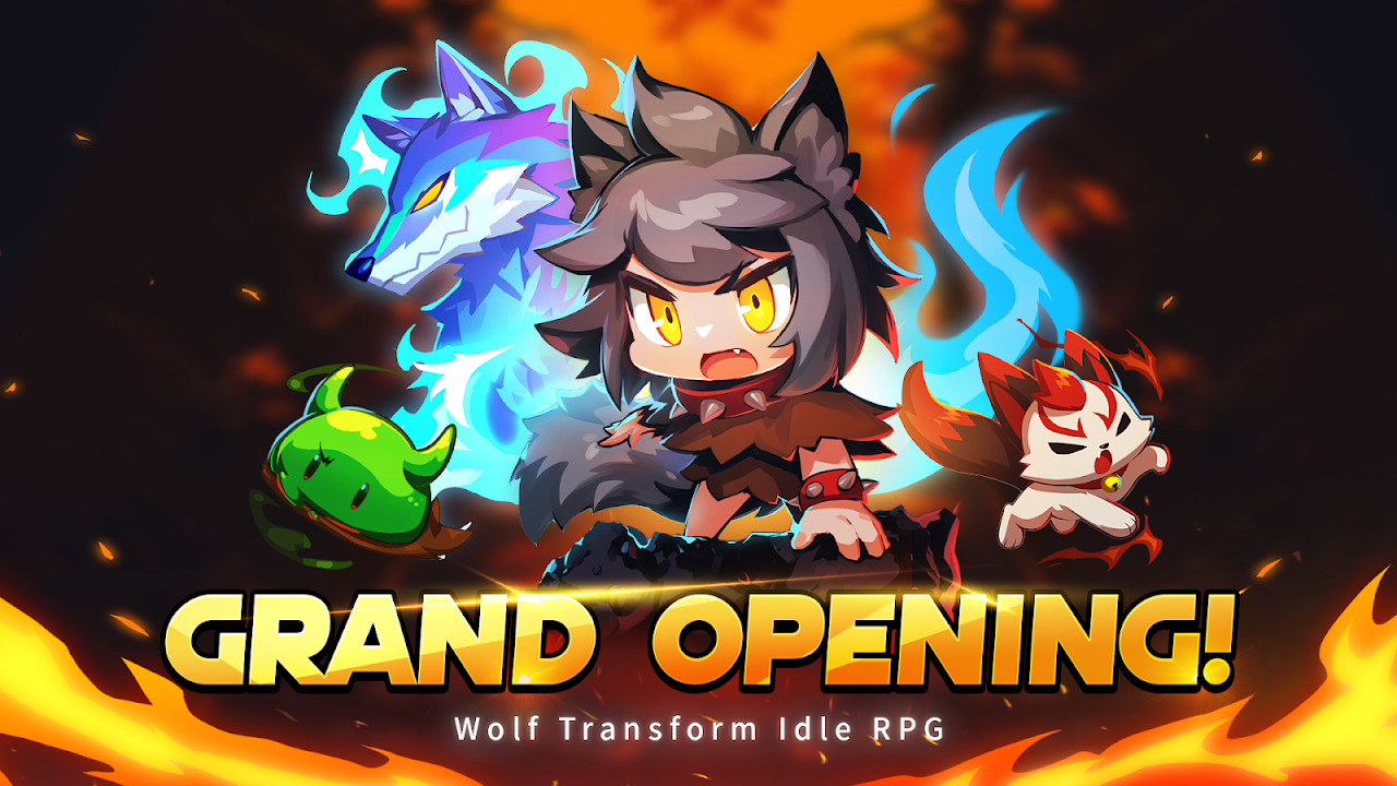 Go Go Wolf! - Idle RPG screenshot