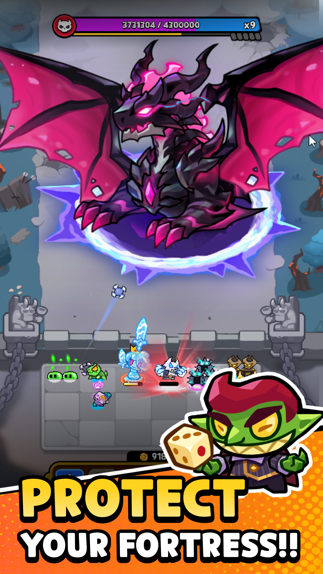 Hell Rush: Merge Defense TD screenshot