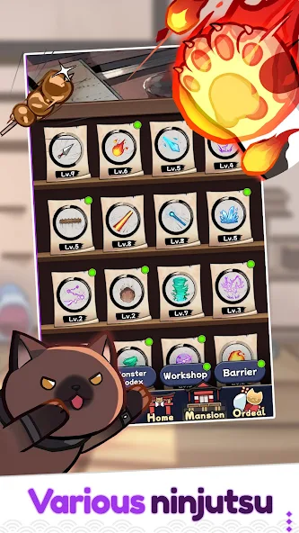 Ninja Defenders : Cat Shinobi screenshot