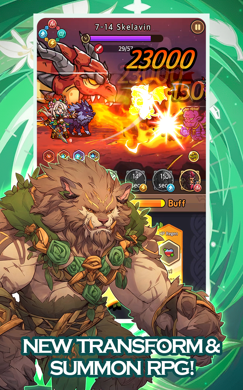 Druid Rising: Idle RPG screenshot