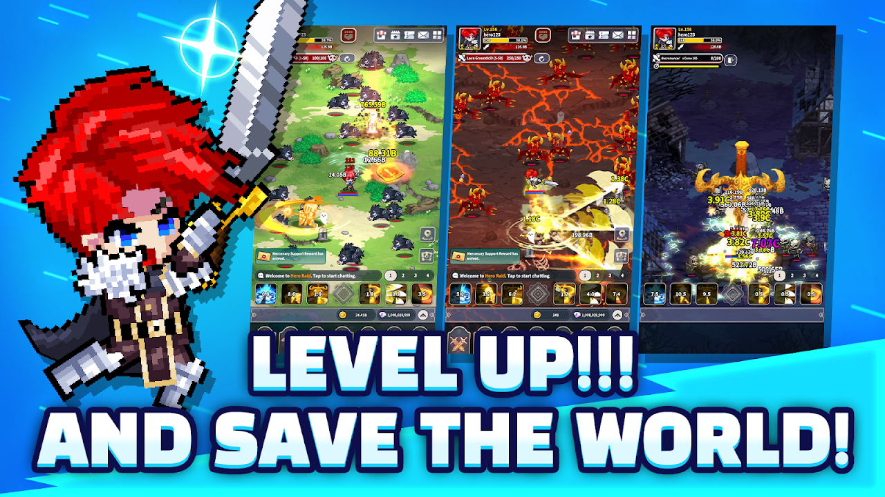 Hero Raid : Idle RPG screenshot