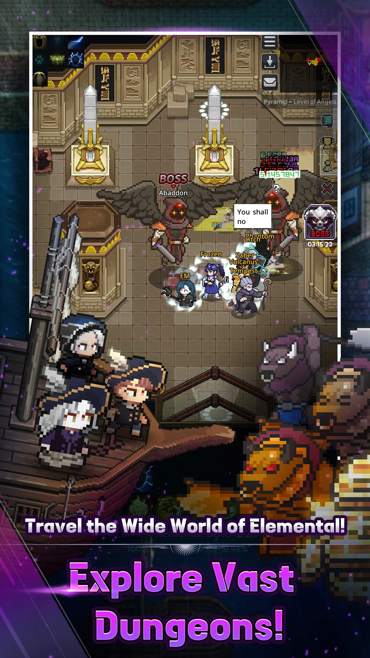 Elemental : 2D MMORPG screenshot