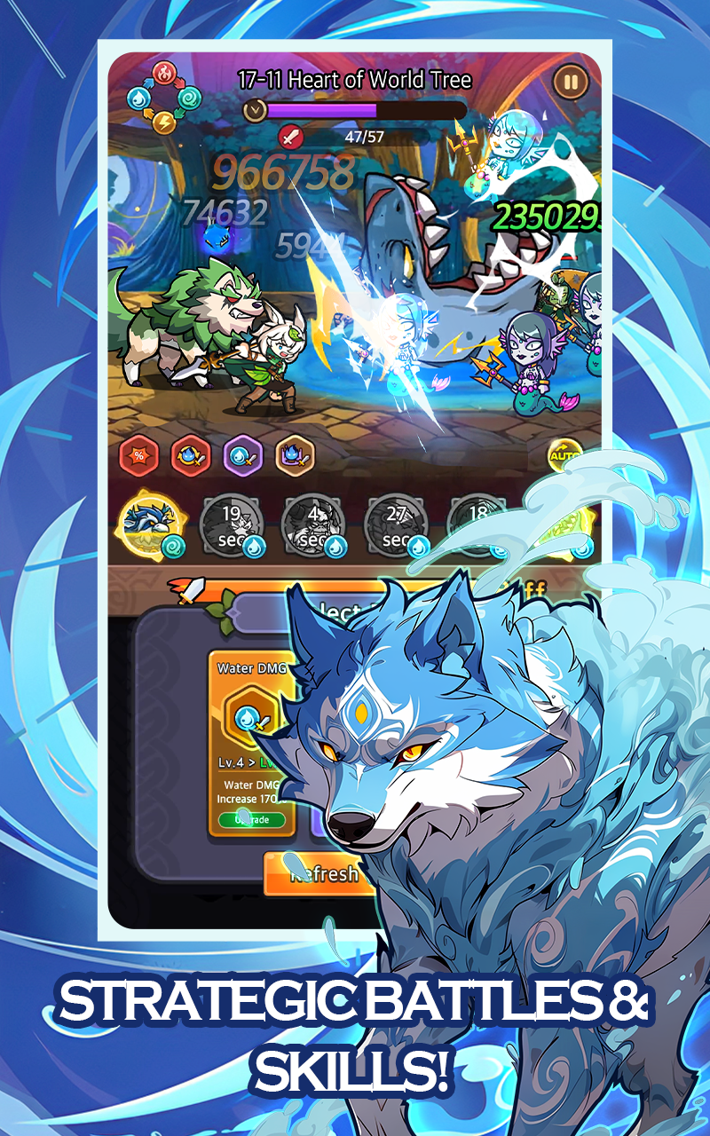 Druid Rising: Idle RPG screenshot
