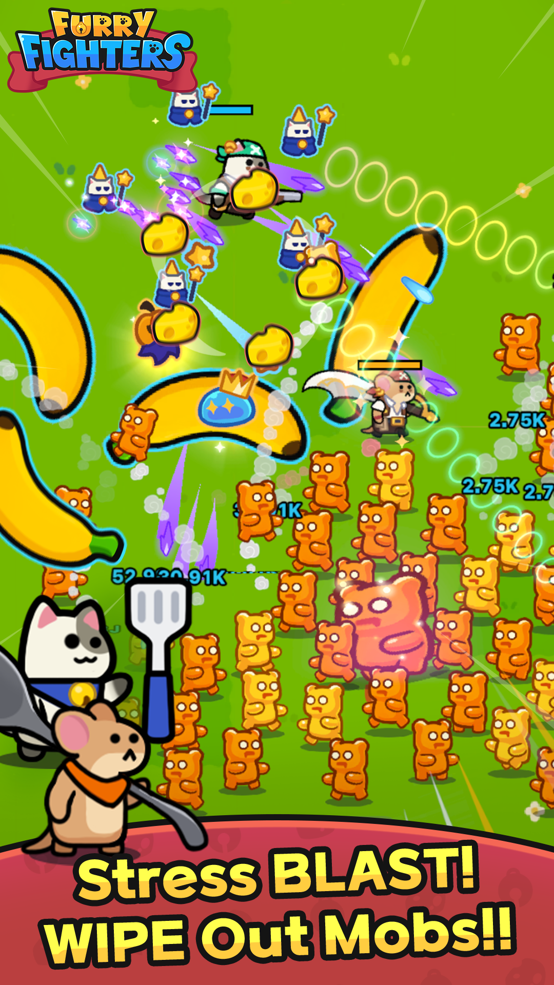 Furry Fighters : Idle RPG screenshot