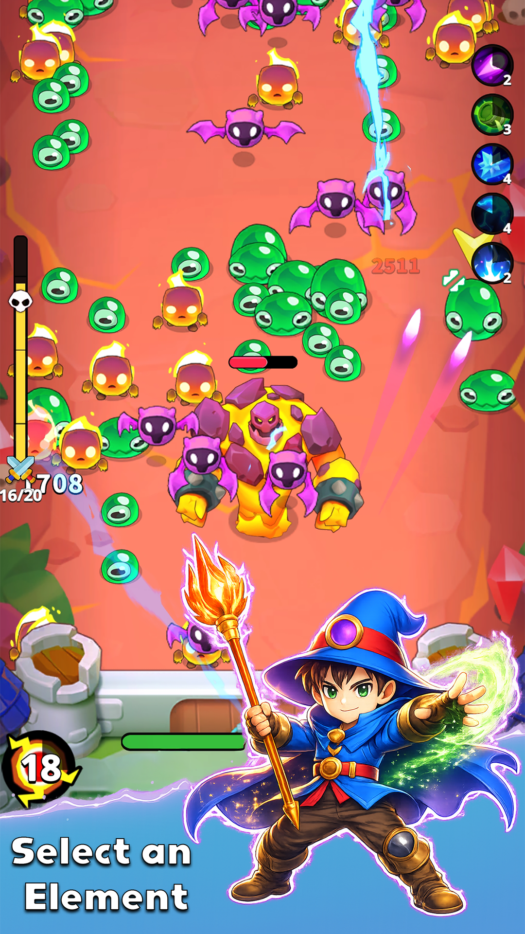 Archmagic Survivors Magic TD screenshot