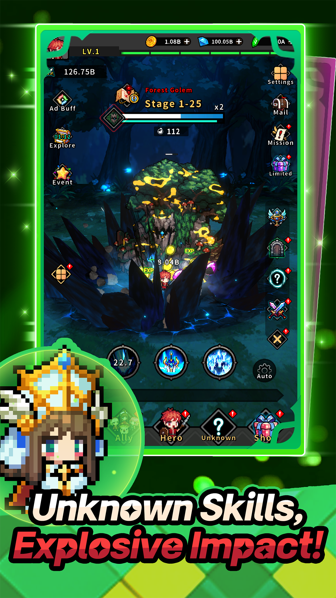 Hidden Heroes Idle screenshot