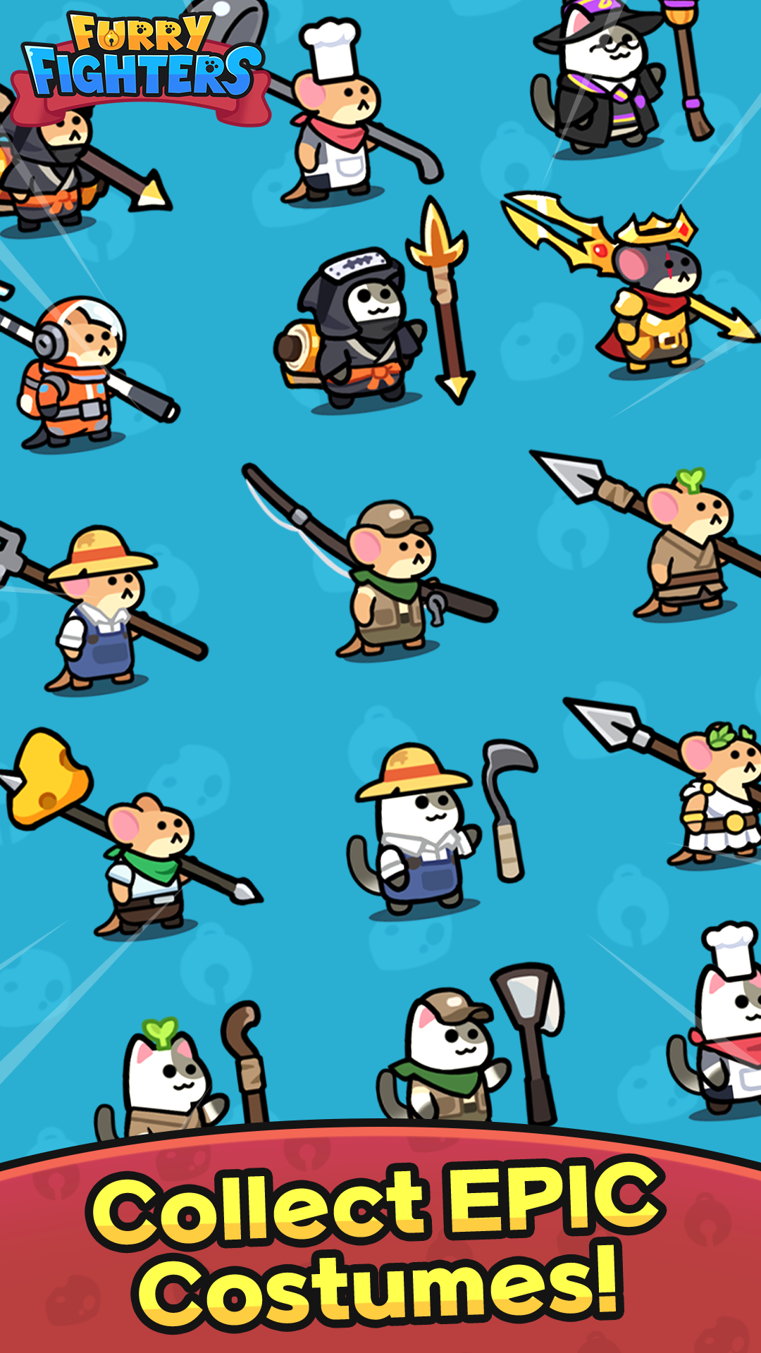 Furry Fighters : Idle RPG screenshot