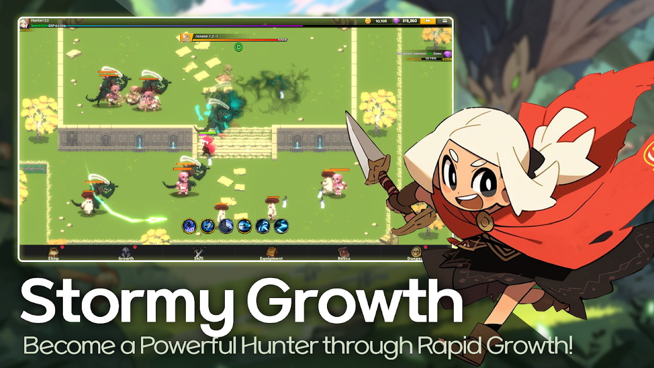 Pixel Hunter Idle screenshot