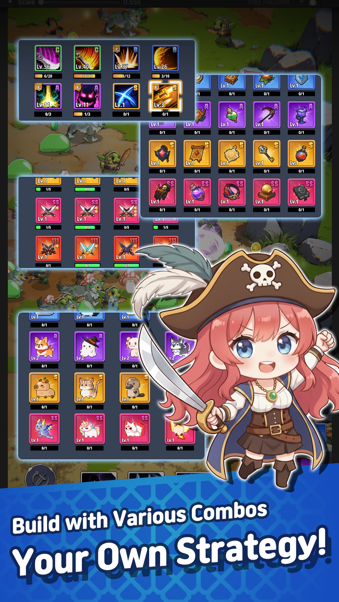 Pixel Girl Idle screenshot