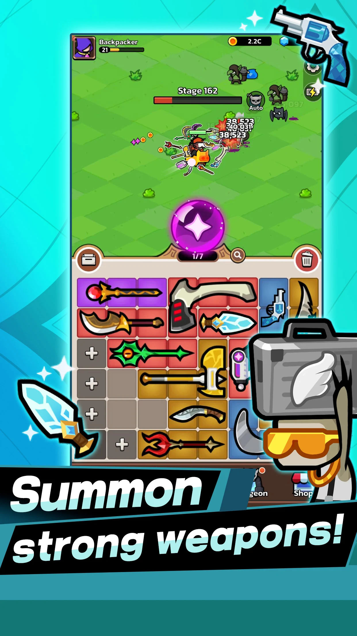  Backpack Survivors : Idle RPG screenshot