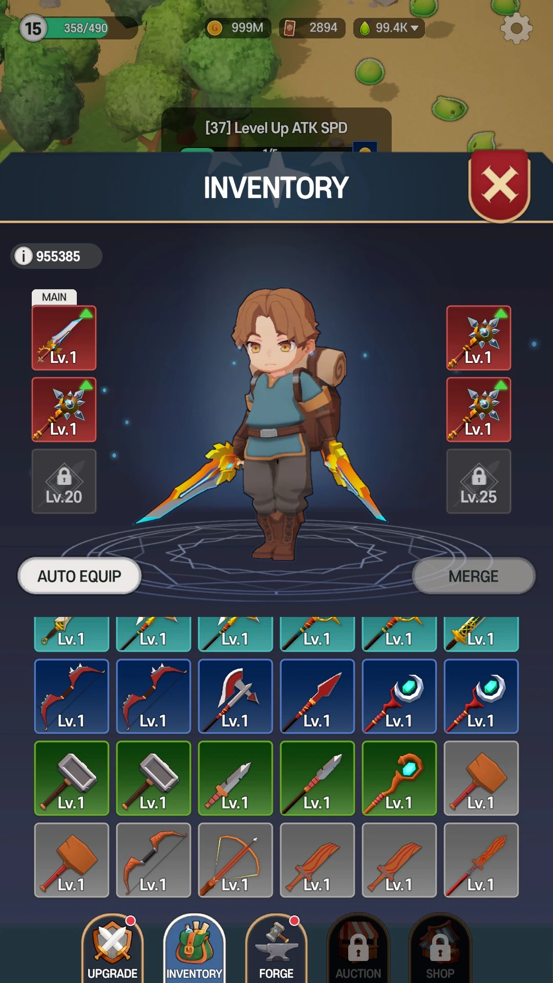 FANTASYxHUNTERS screenshot