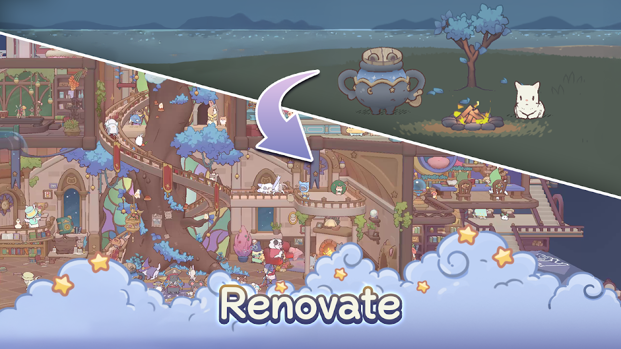 Cats&Soup : Merge Magic Recipe screenshot