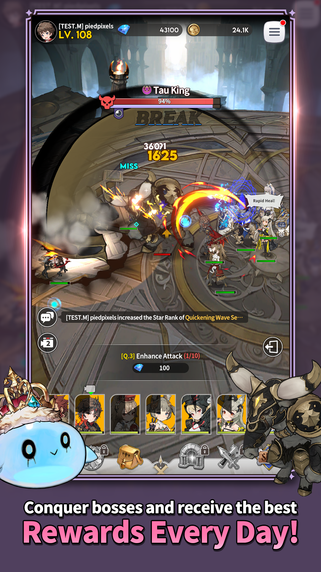 Gran Saga Idle:KNIGHTSxKNIGHTS screenshot
