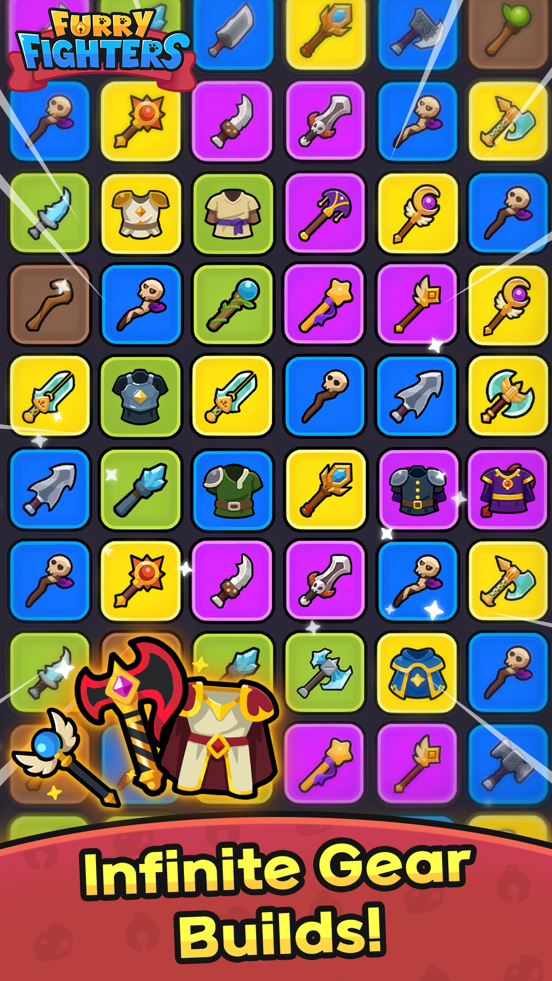 Furry Fighters : Idle RPG screenshot