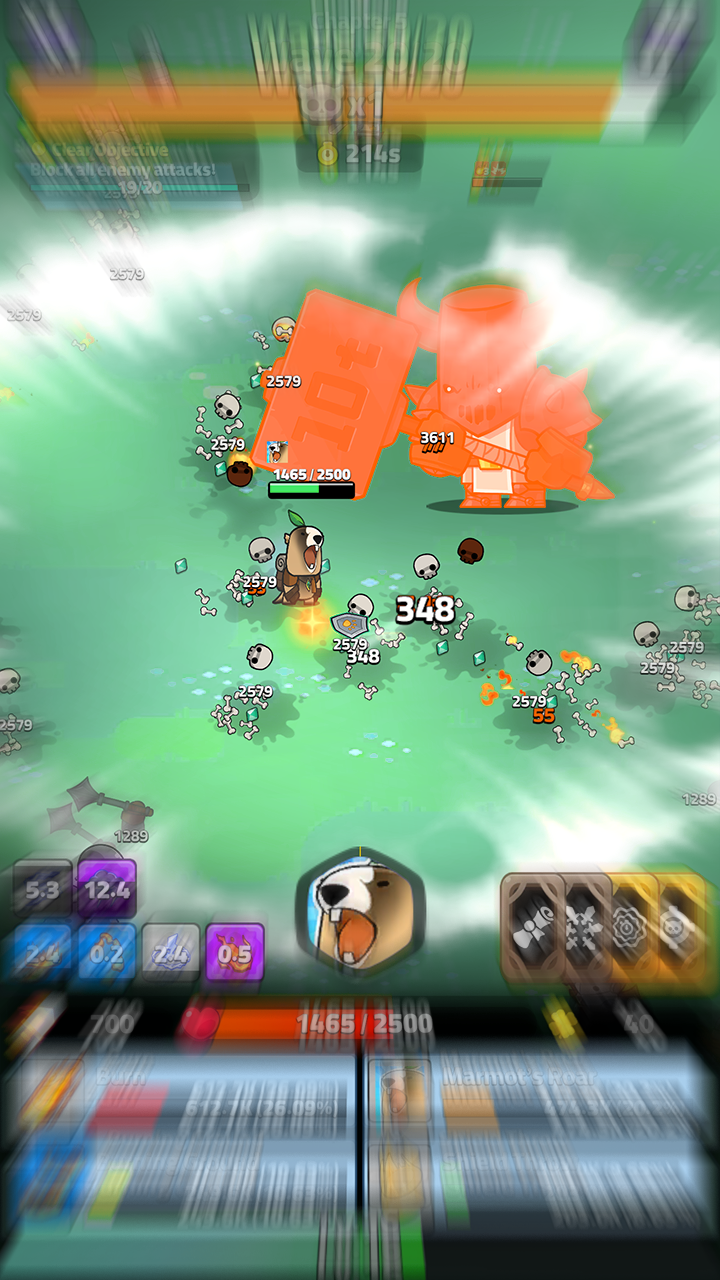 Marmot Survivor : Roguelike screenshot