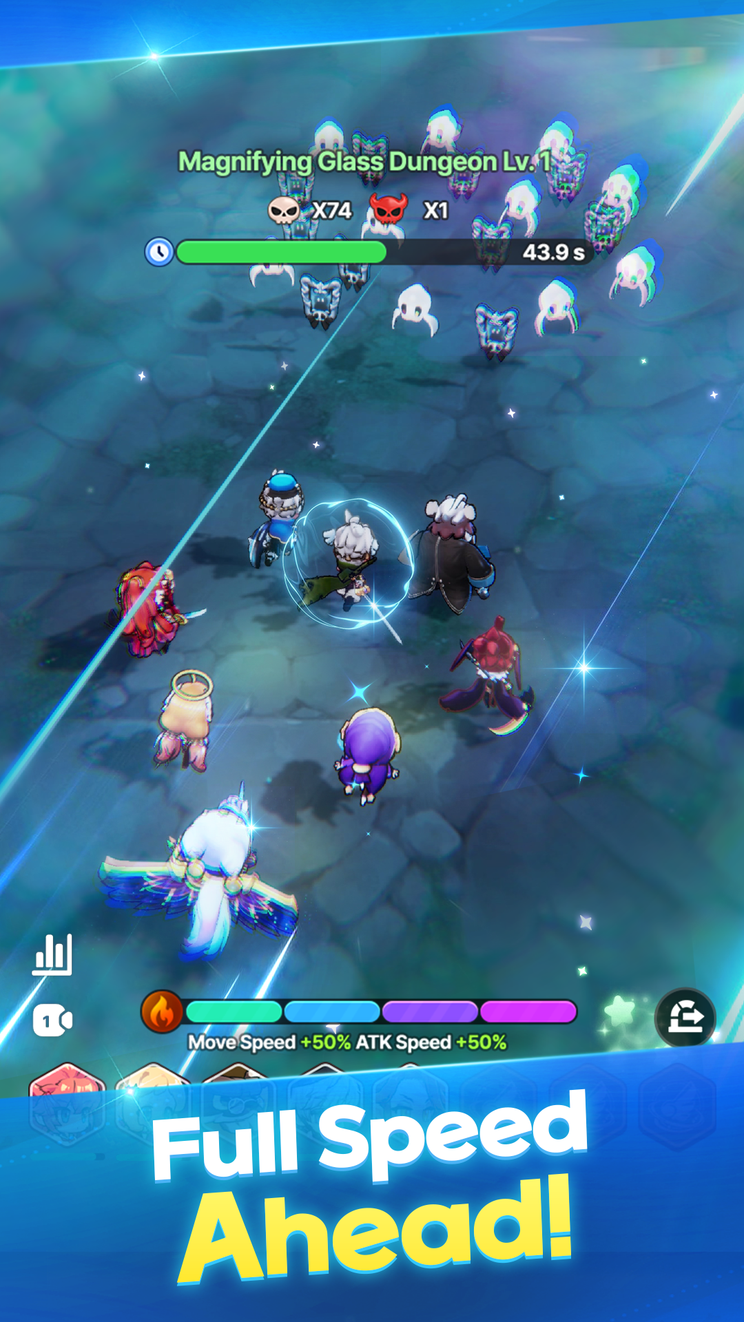 Gale Knights Idle RPG screenshot