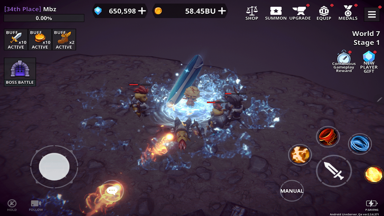 Dungeon Knight Idle screenshot