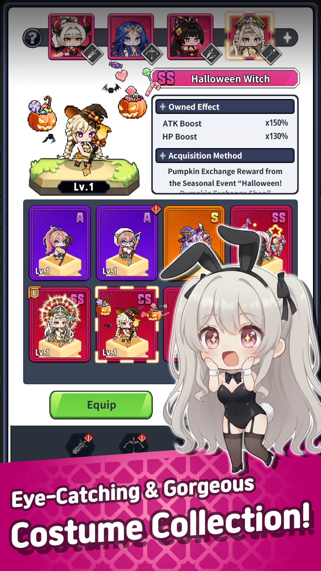Pixel Girl Idle screenshot