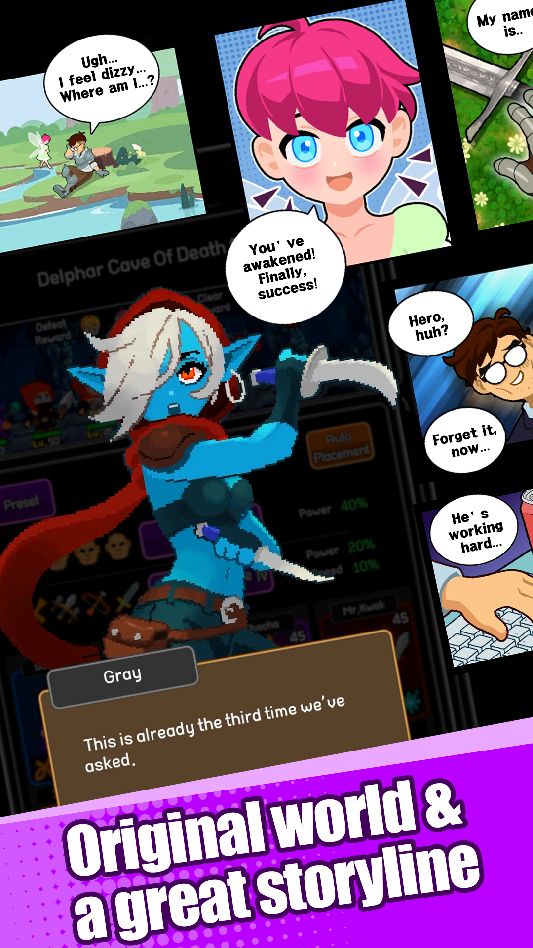 32 Heroes : 8 Party Idle screenshot