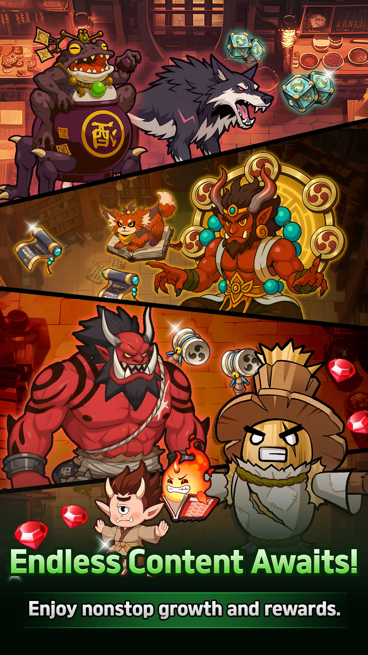 Nine-Tailed Fox Idle RPG screenshot