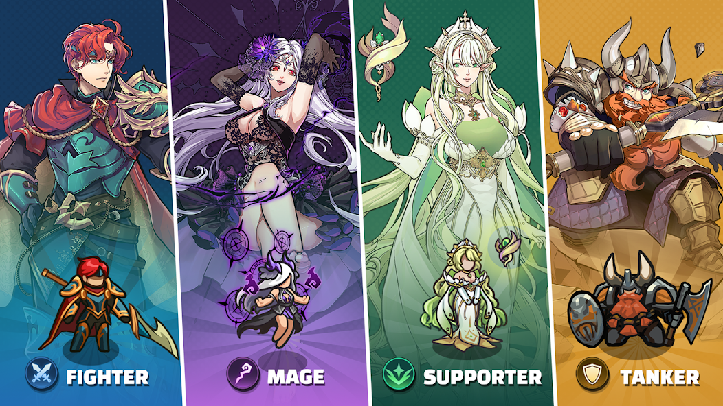 Fortias Saga: Idle RPG screenshot