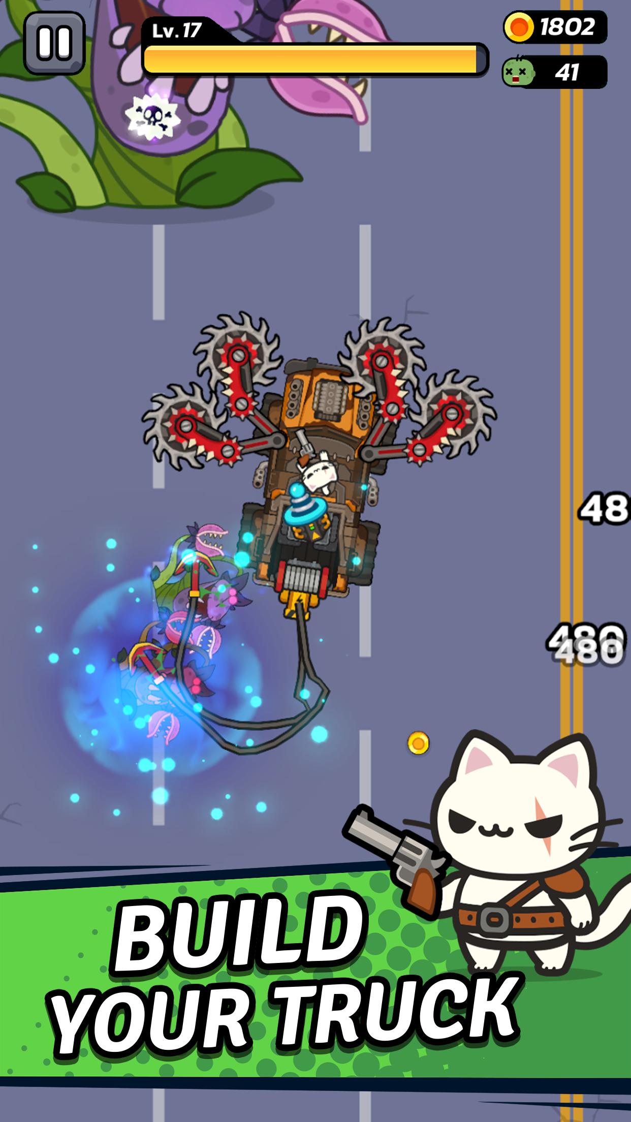Crash Cat : Zombie Survivor screenshot