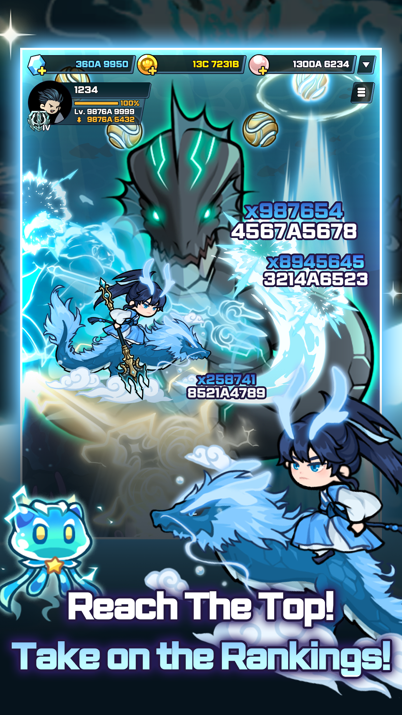 Raising Poseidon: Idle RPG screenshot