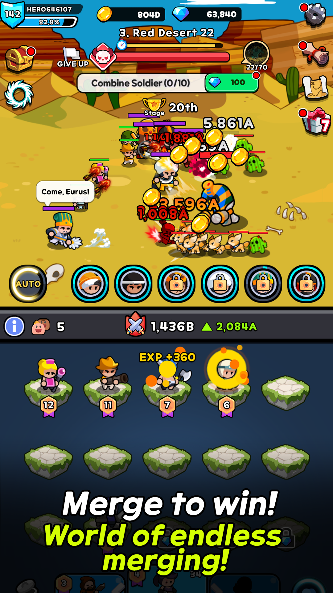 Rumble Legion: Pocket Heroes screenshot