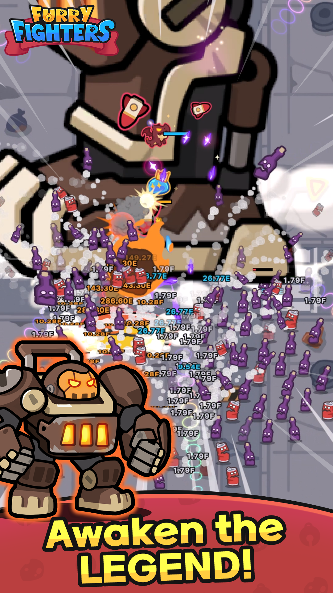 Furry Fighters : Idle RPG screenshot