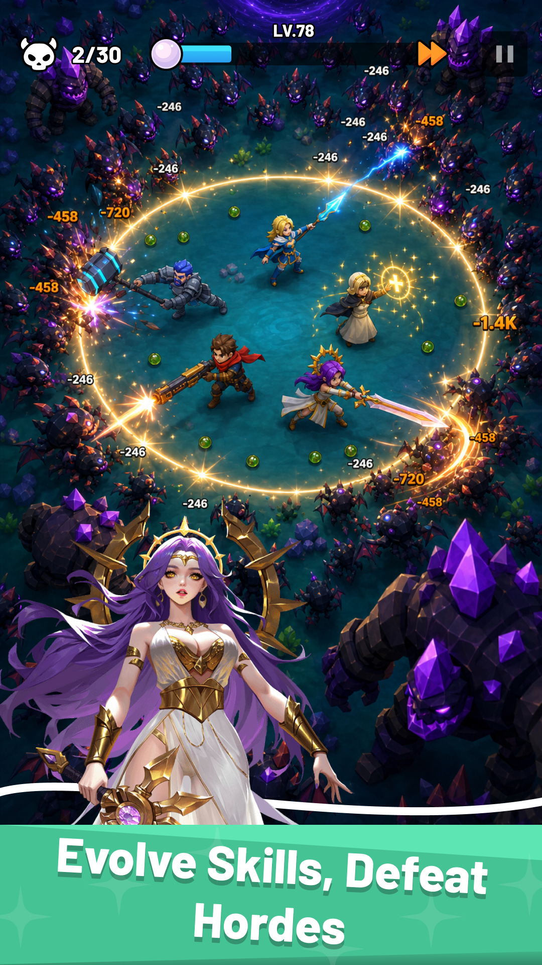Deep Hole - Abyss Survivor screenshot